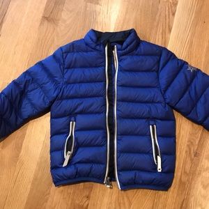 Kids blue puffer jacket